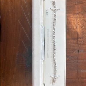 Silver Diamond Bracelet